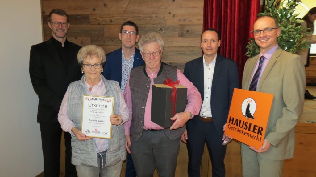 HAUSLER Getränke gibt es seit über 50 Jahren und über 100x in Bayern