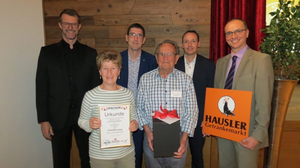 HAUSLER Getränke gibt es seit über 50 Jahren und über 100x in Bayern
